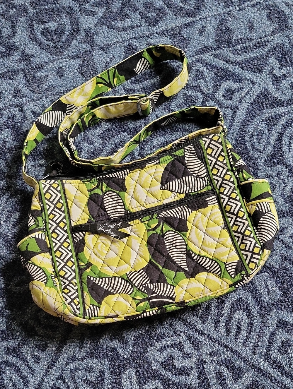 Vera Bradley La Neon Rose Crossbody